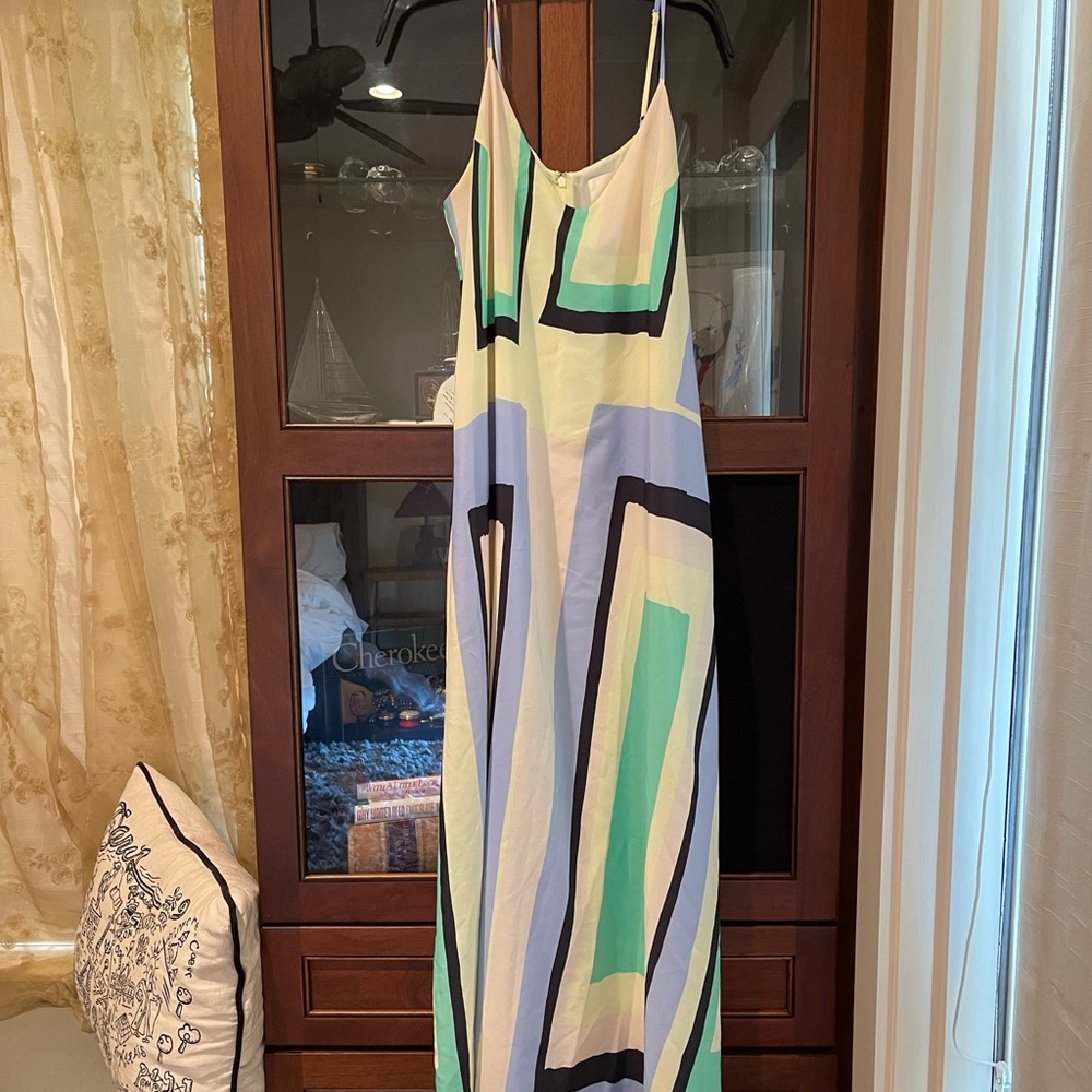 Maeve Colorblock Maxi Dress